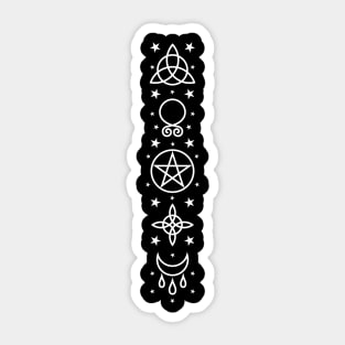 Witch Symbols Sticker